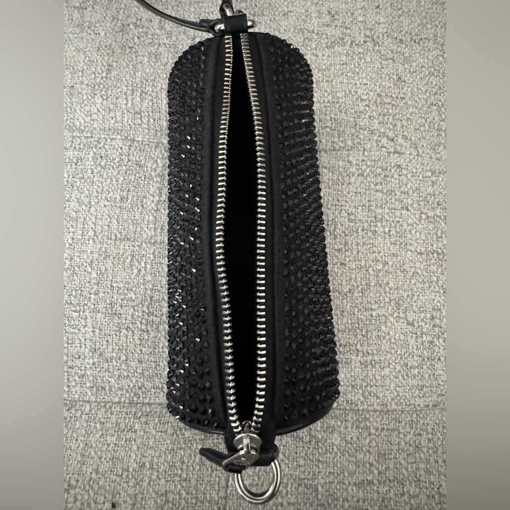 Coach Black Studded Cylinder Bag